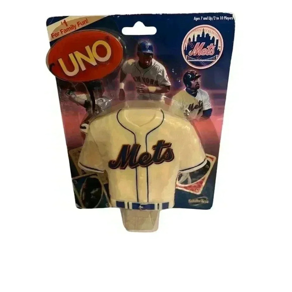 2007 New York Mets Special Edition UNO Card Game MLB Baseball 7+ Vintage - Picture 3 of 5